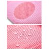 TOEDO Dental Bibs 50 Pack Pink 13x18 Waterproof 3‑Ply Women-4