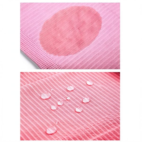 TOEDO Dental Bibs 50 Pack Pink 13x18 Waterproof 3‑Ply Women-4