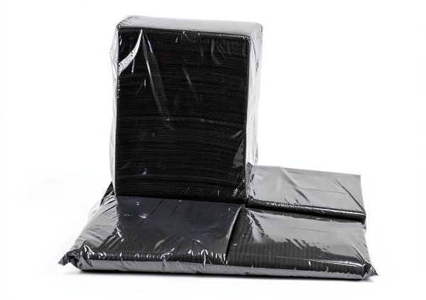 Dental Bibs Hospeco Black Disposable BIB740BK 500 Pack Comfort-3