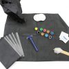 Dental Bibs Hospeco Black Disposable BIB740BK 500 Pack Comfort-5
