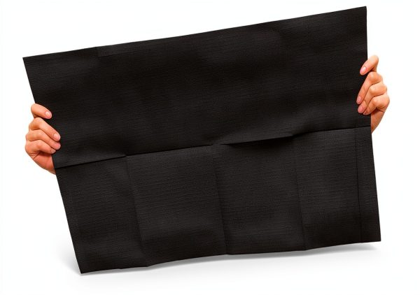 Dental Bibs Hospeco Black Disposable BIB740BK 500 Pack Comfort-1
